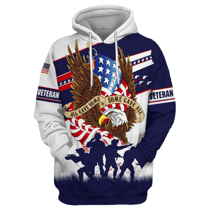 Memorial Day - All Gave Some Some Gave ALL - Hawaiian Shirt , Gifts for veterans, easychoo.com