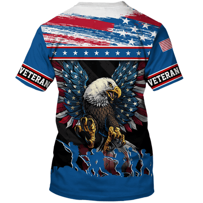 Eagle Soldier Honor The Fallen - Polo With Pocket , Gifts for veterans
