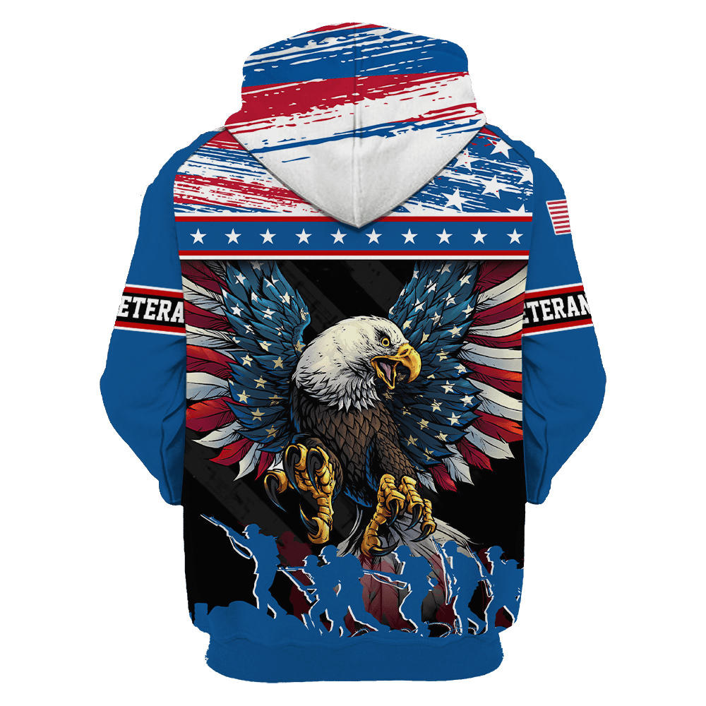 Eagle Soldier Honor The Fallen - Polo With Pocket , Gifts for veterans