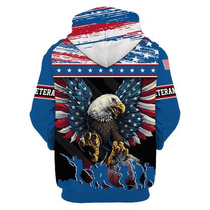 Eagle Soldier Honor The Fallen - Polo With Pocket , Gifts for veterans