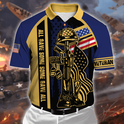 Thank You For Your Service Memorial Day - Polo With Pocket , Gifts for veterans