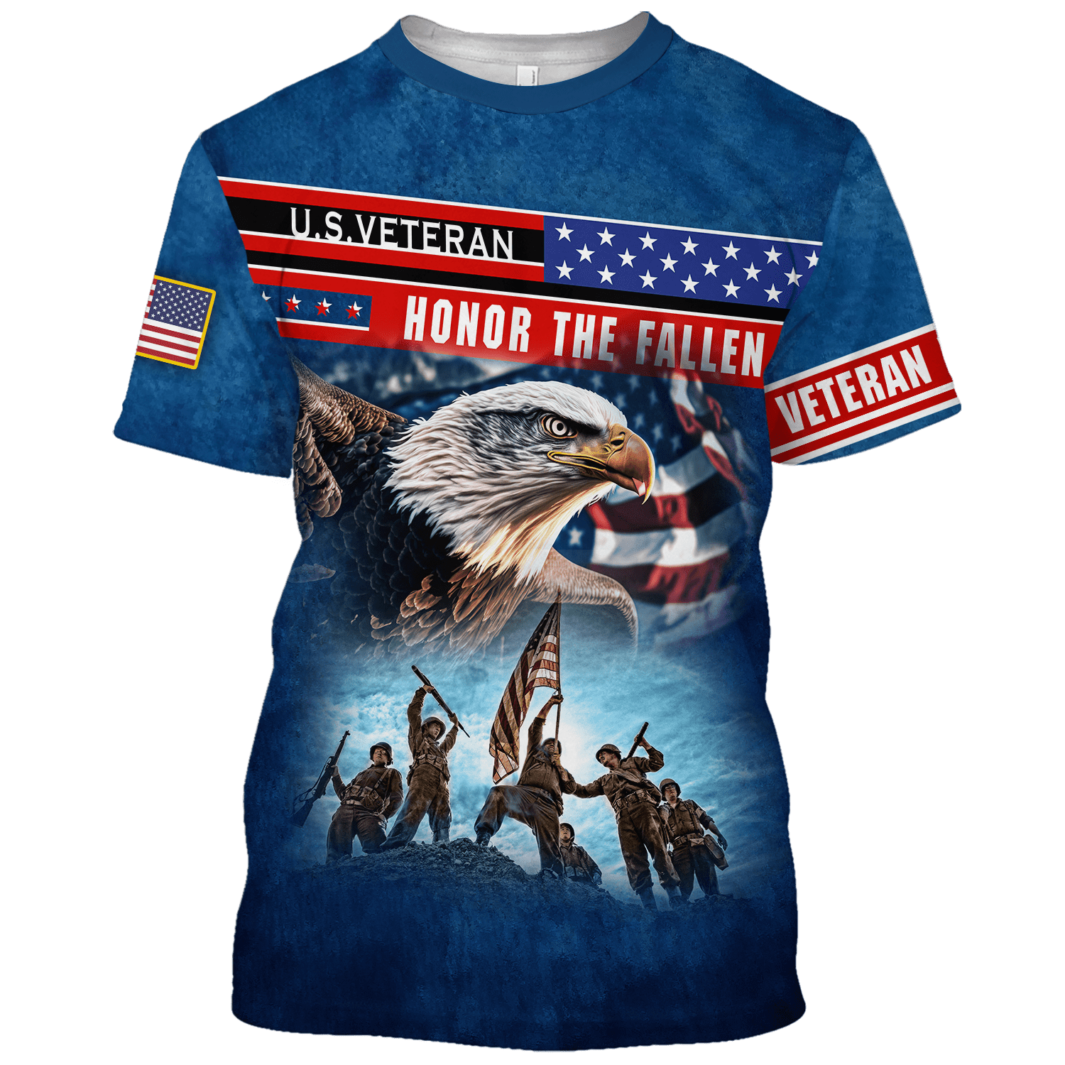Memorial Day - Honor The Fallen - Polo With Pocket , Gifts for veterans