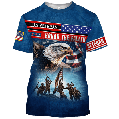 Memorial Day - Honor The Fallen - Polo With Pocket , Gifts for veterans