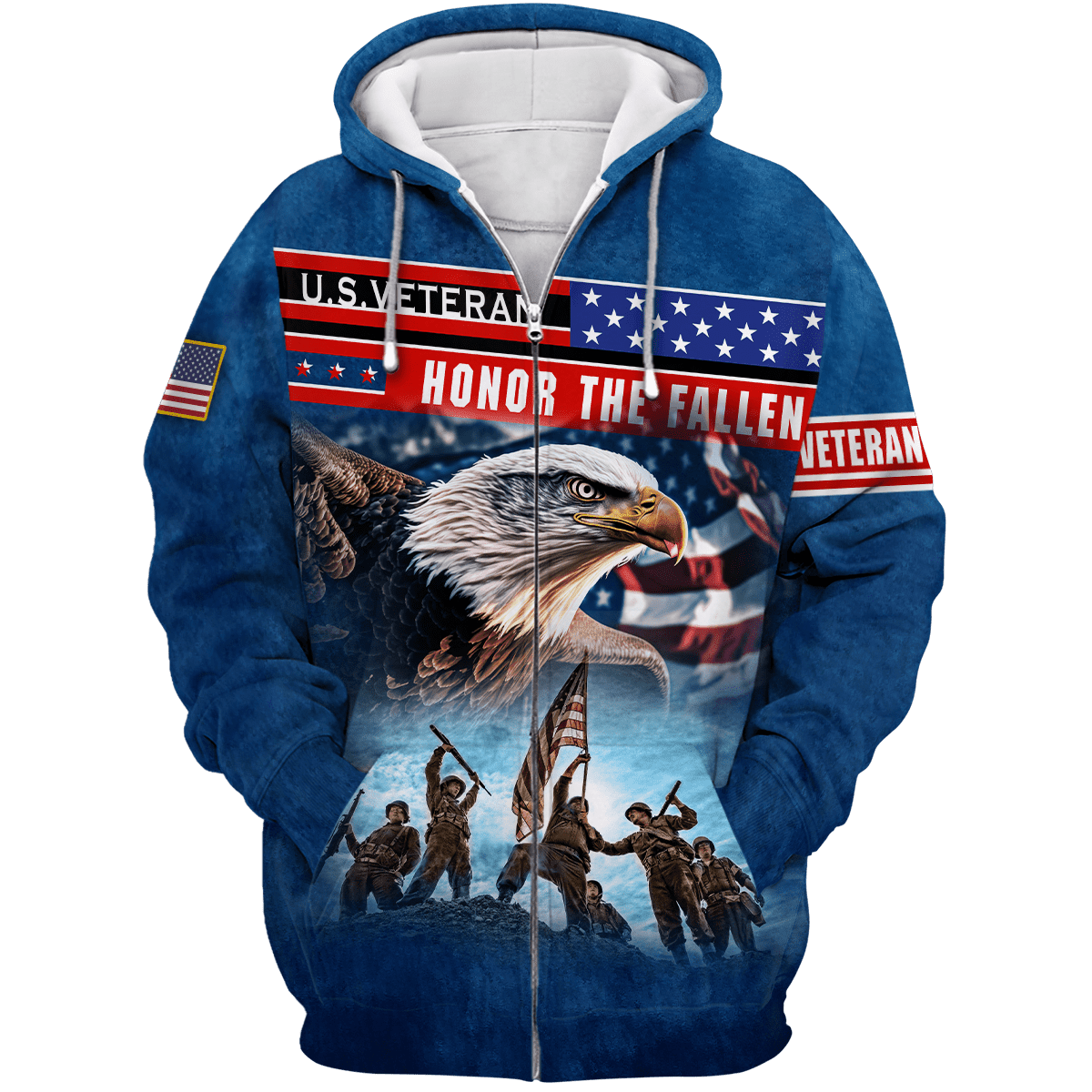 Memorial Day - Honor The Fallen - Polo With Pocket , Gifts for veterans
