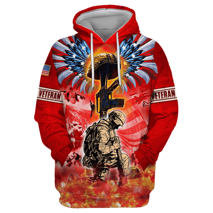 US Veteran - Freedom Is Not Free - Polo With Pocket , Gifts for veterans