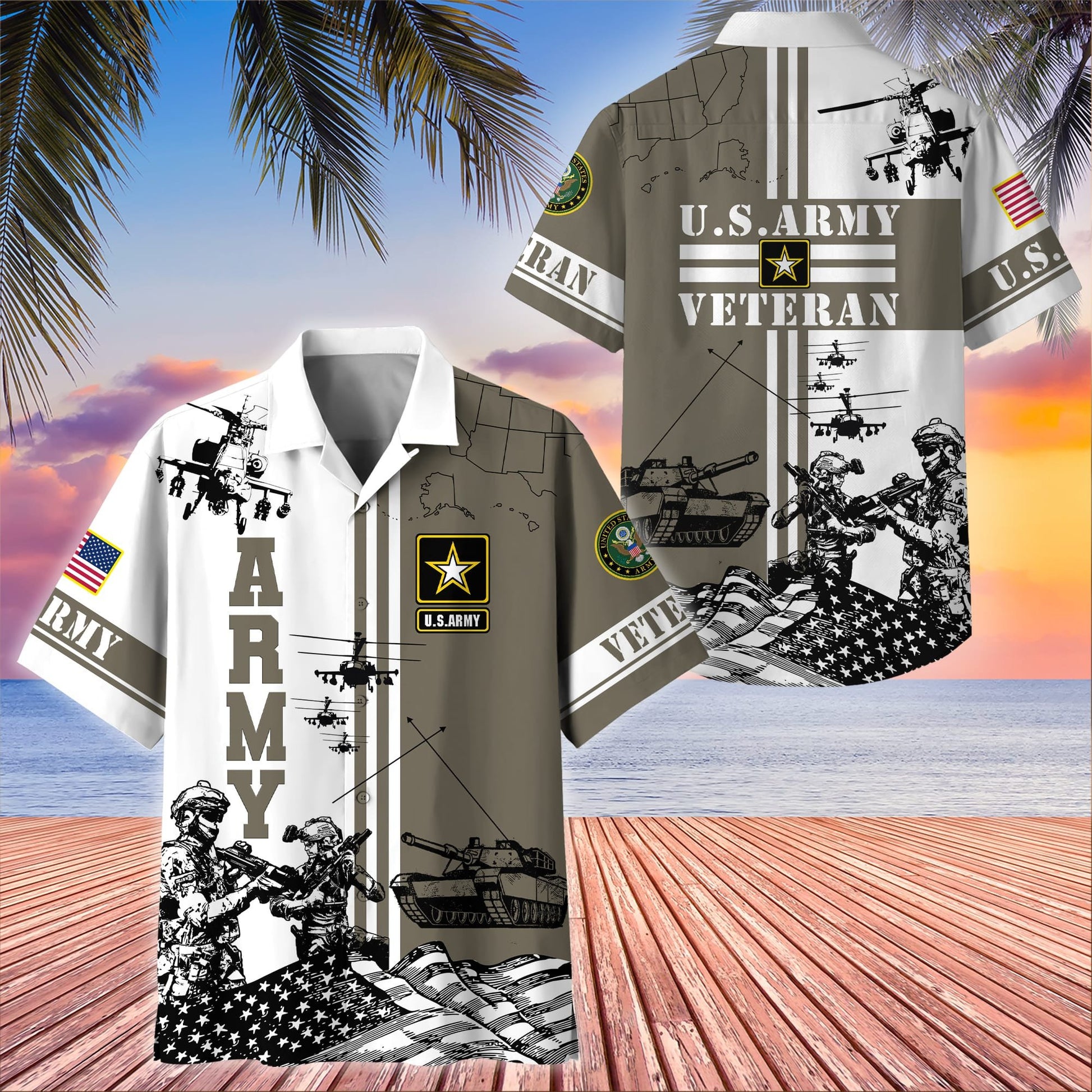 Premium Proudly Served US Veterans Hawaii Shirt dabc020603