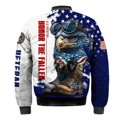US Veteran - Veteran Day Is For Them Zip Hoodie 3D , Gifts for veterans