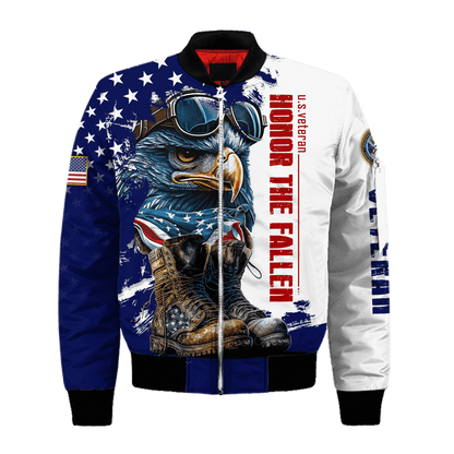 US Veteran - Veteran Day Is For Them Zip Hoodie 3D , Gifts for veterans
