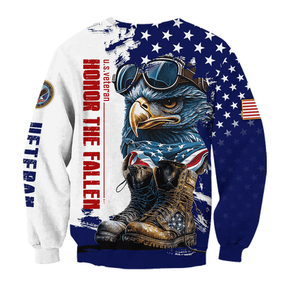 US Veteran - Veteran Day Is For Them Zip Hoodie 3D , Gifts for veterans