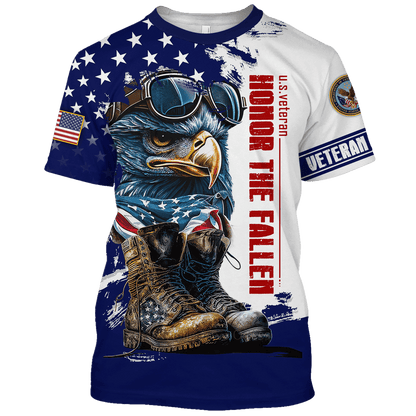 US Veteran - Veteran Day Is For Them Zip Hoodie 3D , Gifts for veterans
