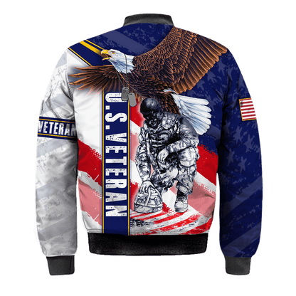 US Veteran - Veteran Day Is For Them Zip Hoodie 3D , Gifts for veterans