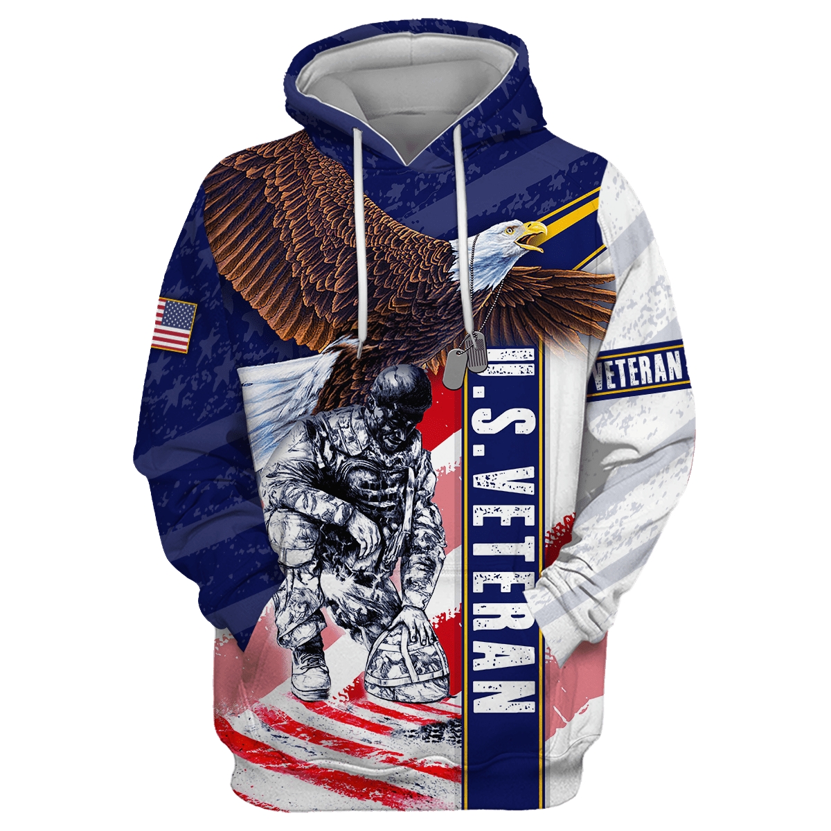 US Veteran - Veteran Day Is For Them Zip Hoodie 3D , Gifts for veterans