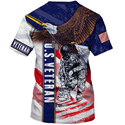 US Veteran - Veteran Day Is For Them Zip Hoodie 3D , Gifts for veterans