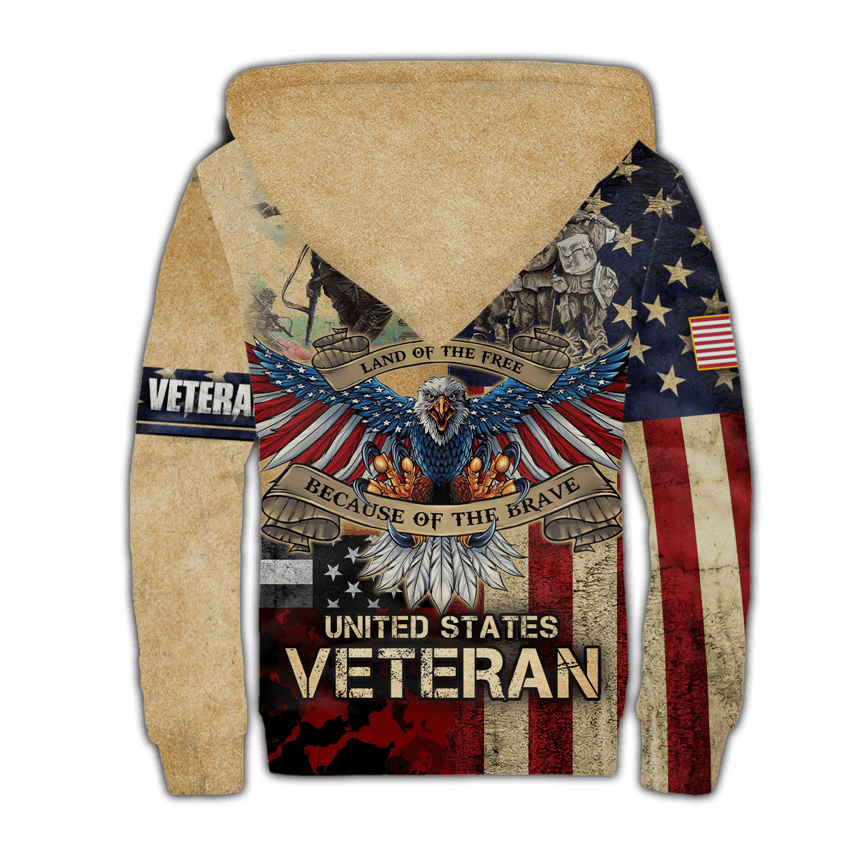 Veteran - Veteran Day Is For Them Zip Hoodie 3D , Gifts for veterans
