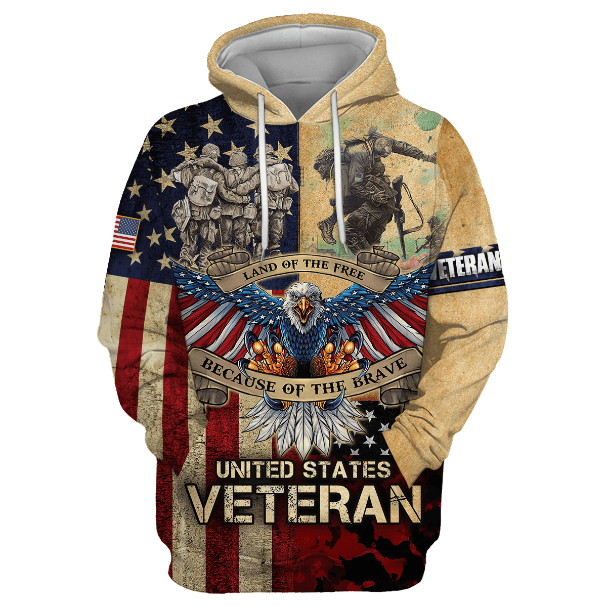 Veteran - Veteran Day Is For Them Zip Hoodie 3D , Gifts for veterans