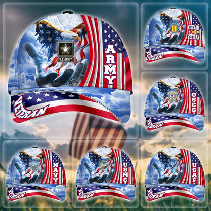Premium American Pride US Veterans Cap dabc240502