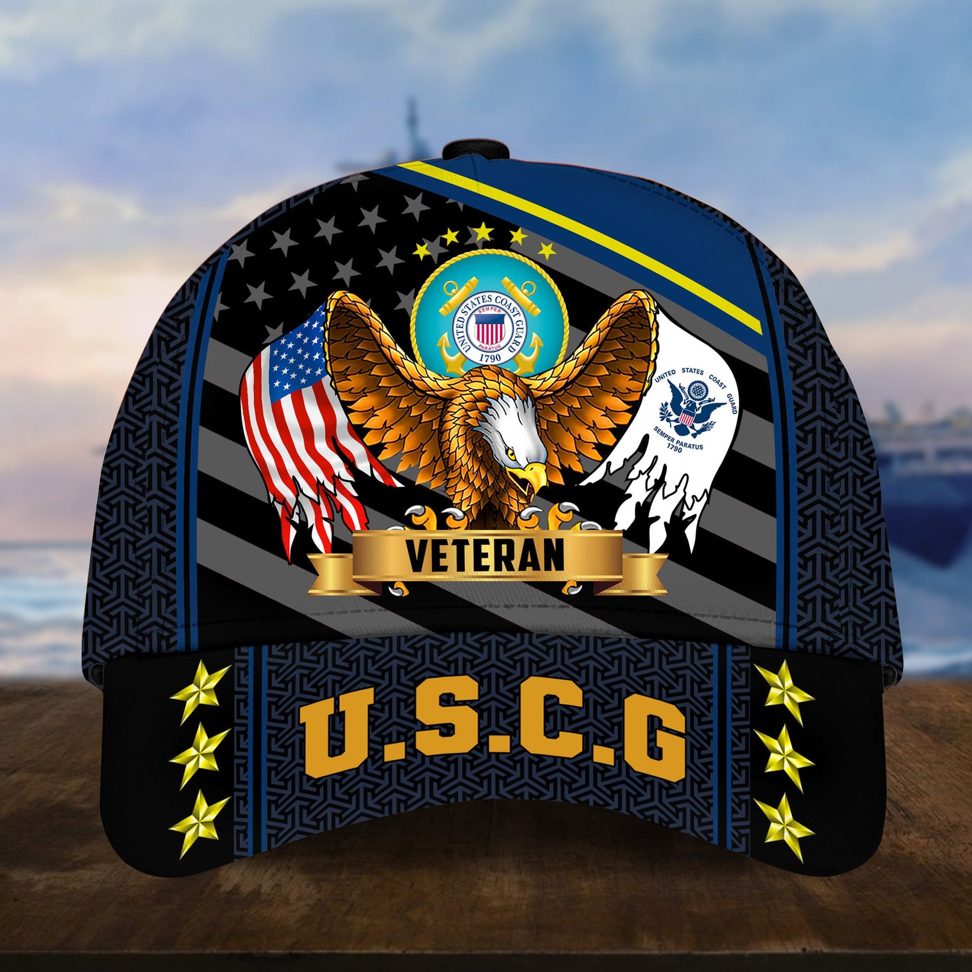 Premium Eagle US Veterans Cap huda200703