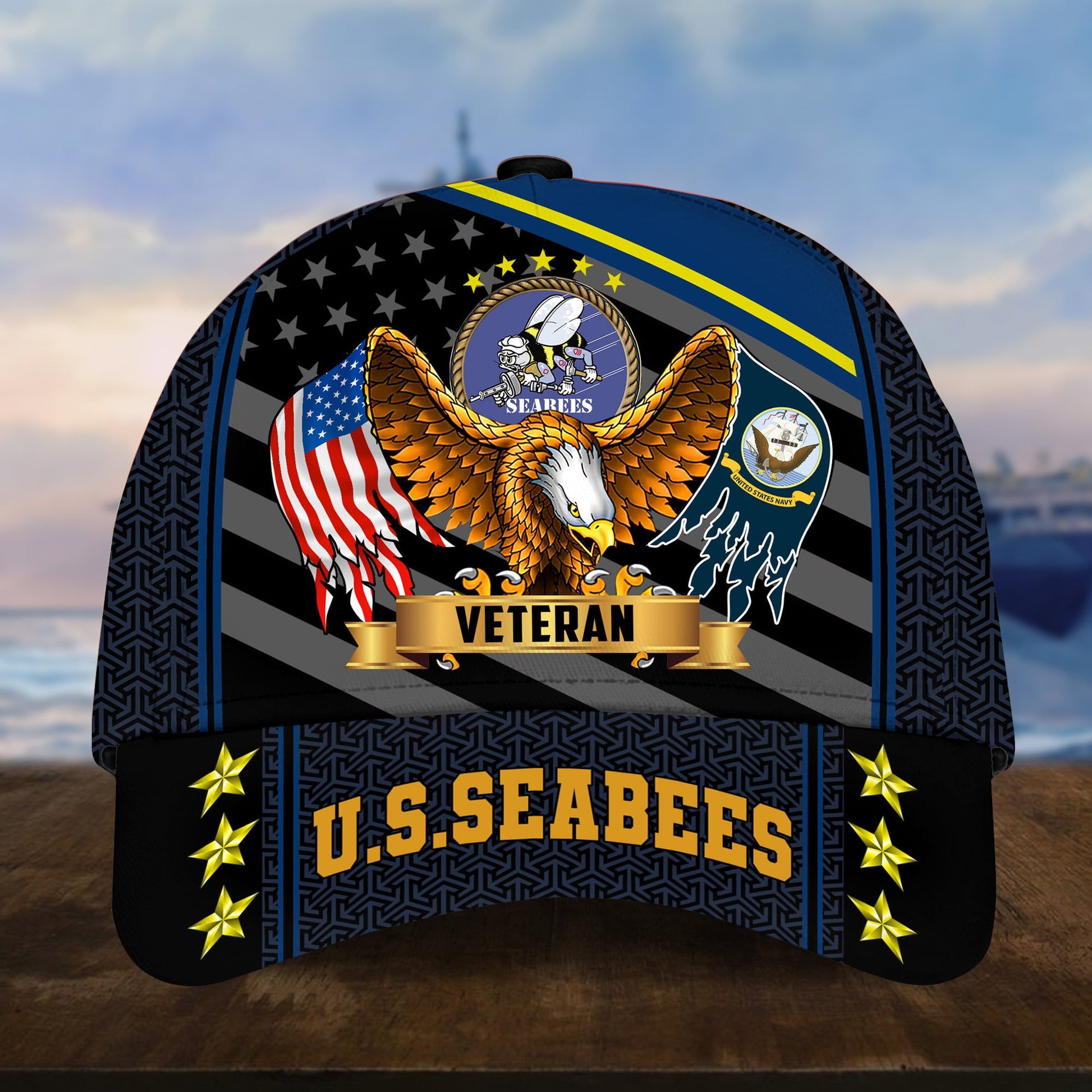 Premium Eagle US Veterans Cap huda200703