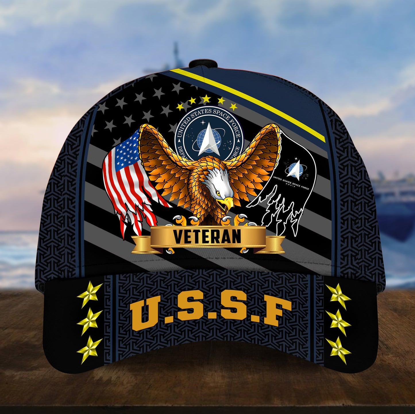 Premium Eagle US Veterans Cap huda200703