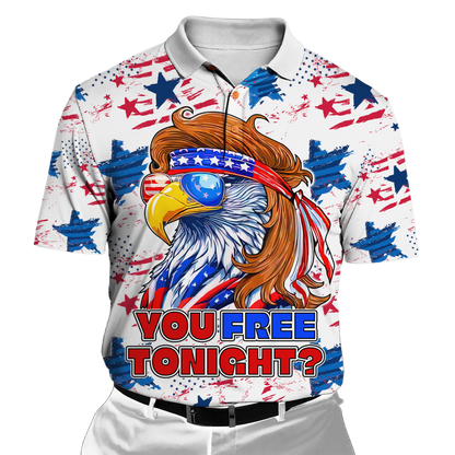Eagle - Independence Day - Unisex Hawaiian Shirt , Gifts for veterans
