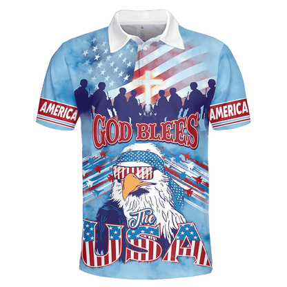 God Blees The USA - 3D All Over Printed Unisex Shirts , Gifts for veterans, easychoo.com