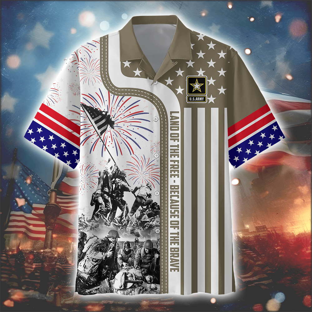 Apparel 4TH Of July - Land of the Free Because of the Brave , Gifts for veterans