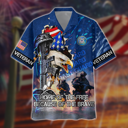 INDEPENDENCE DAY - FREEDOM ALL OVER PRINTS HAWAIIAN SHIRT 2025 , Gifts for veterans