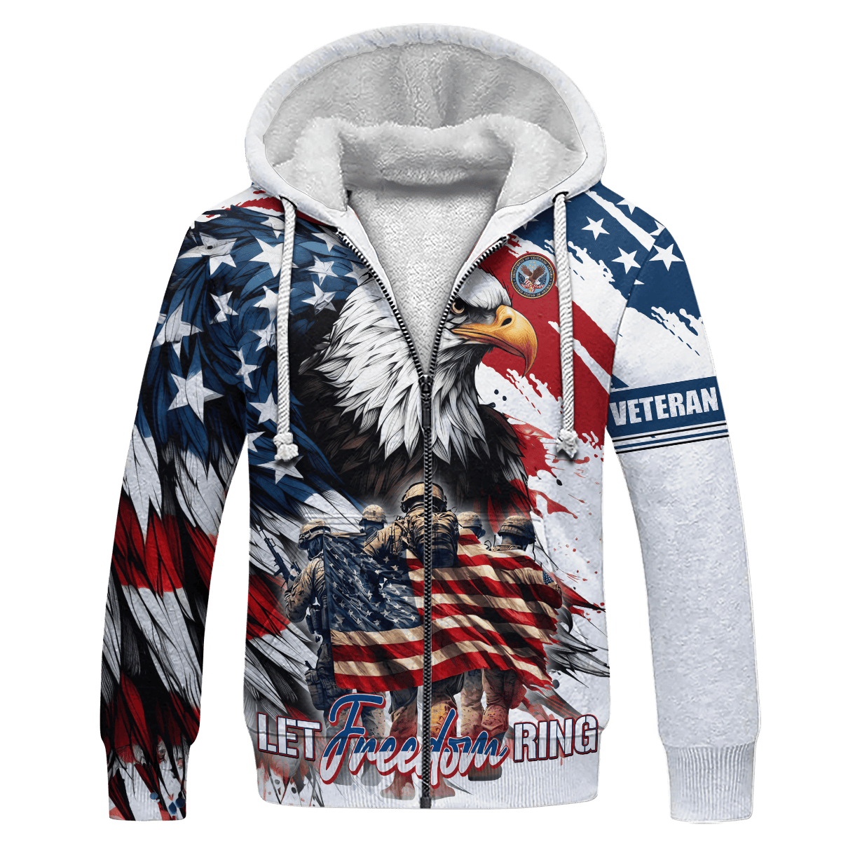 Apparel, Independence Day, Let Freedom Ring - US Veterans Shirts , Gifts for veterans
