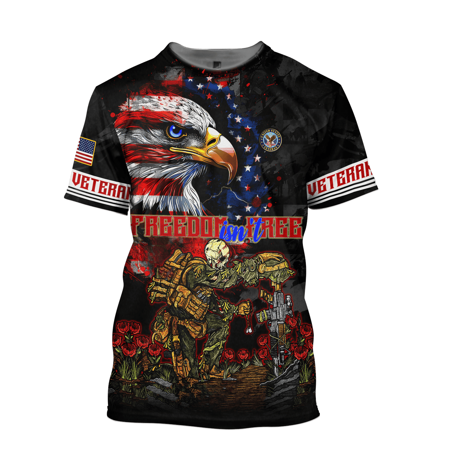 Independence Day, Freedom Ins't Free - US Veterans Shirts , Gifts for veterans