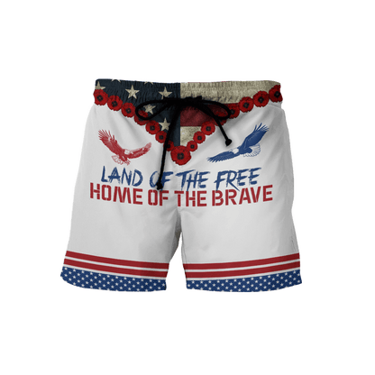 Independence Day, Land Of The Free - US Veterans Shirts , Gifts for veterans
