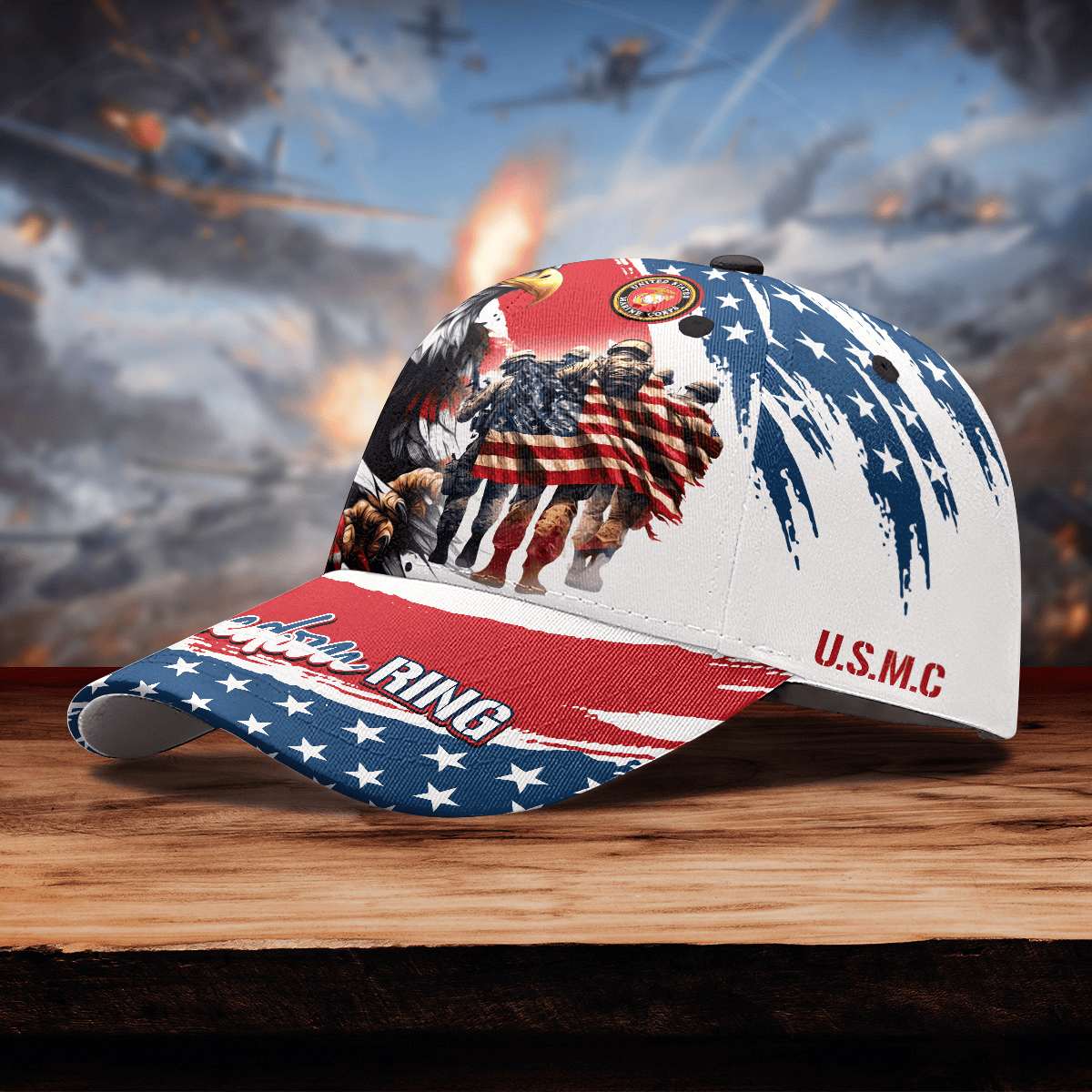 Apparel, Independence Day, Let Freedom Ring - US Veterans Cap , Gifts for veterans