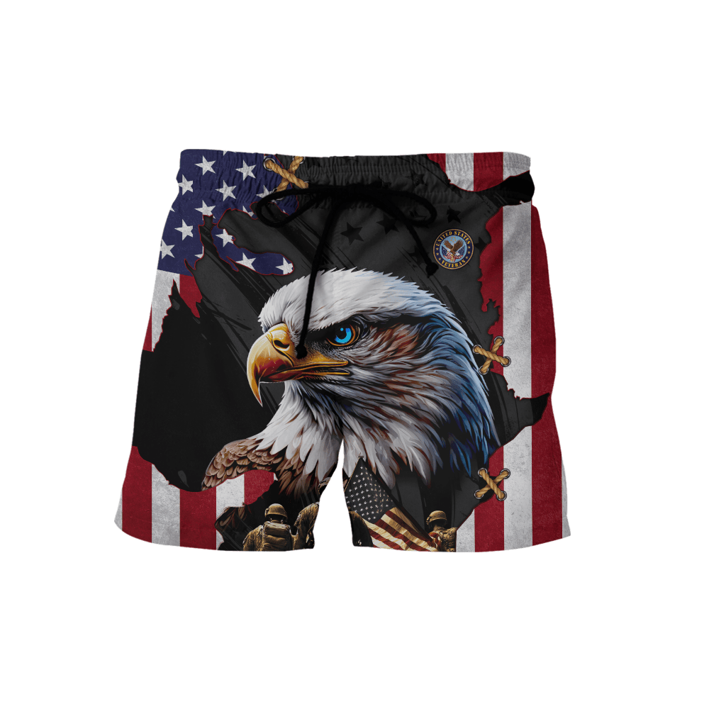 Eagle Blue Eyes With Solider U.S - U.S Veterans Shirts 2024 , Gifts for veterans