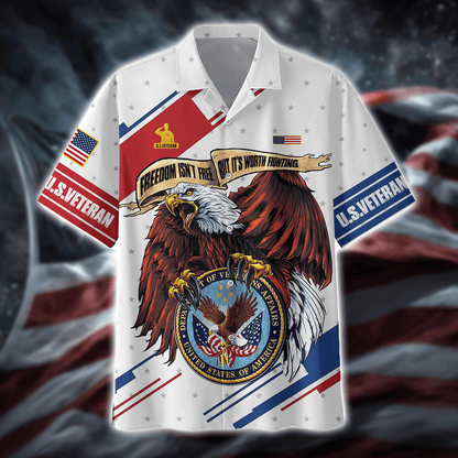 Eagle Flying Logo - U.S Veterans Shirts 2024 , Gifts for veterans