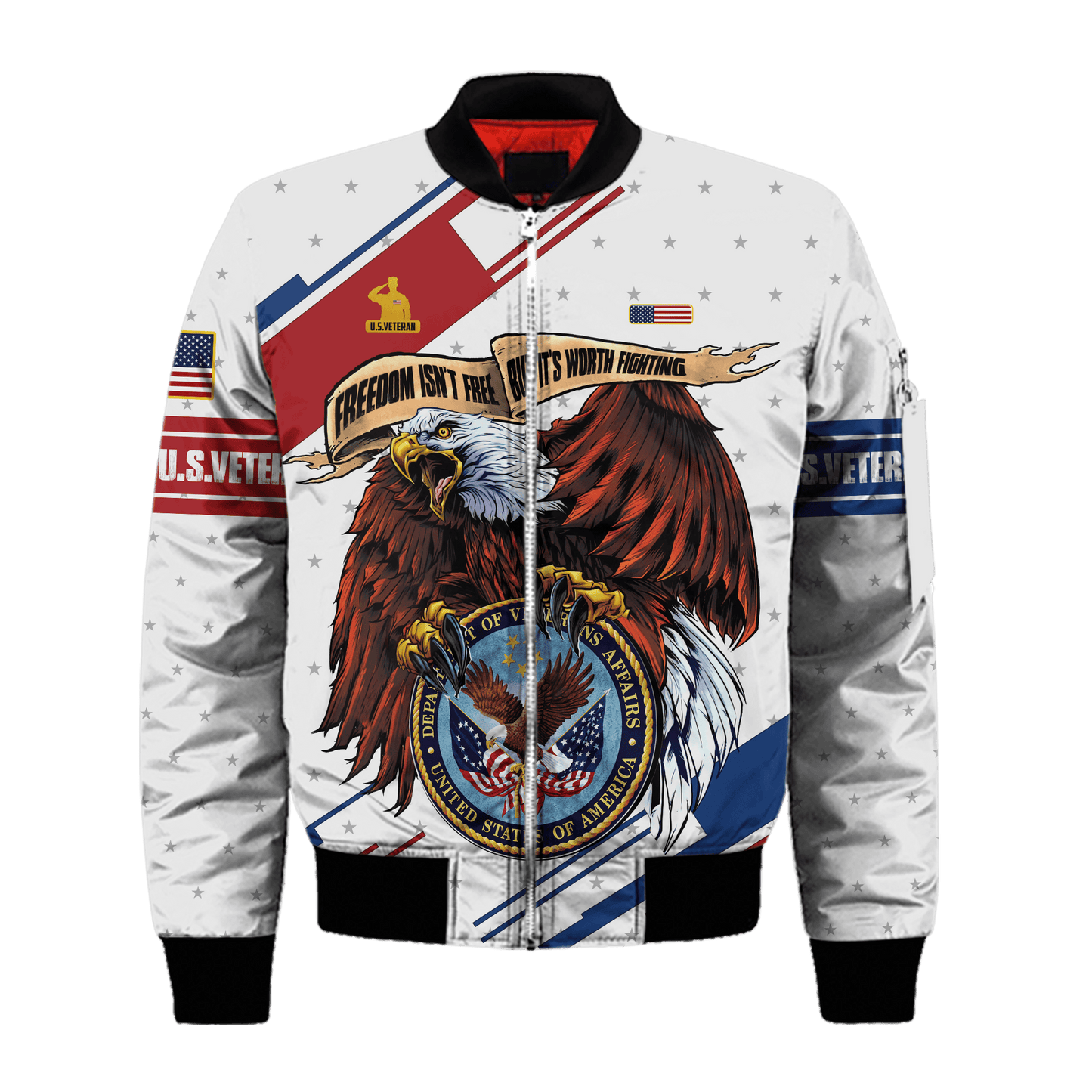 Eagle Flying Logo - U.S Veterans Shirts 2024 , Gifts for veterans