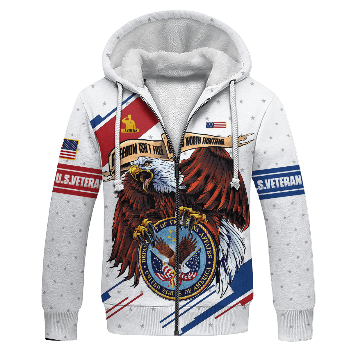 Eagle Flying Logo - U.S Veterans Shirts 2024 , Gifts for veterans