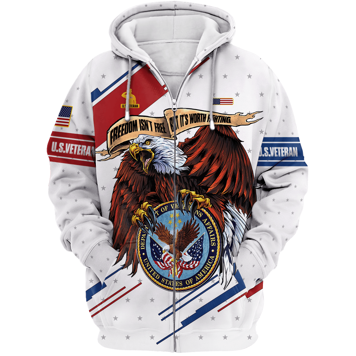 Eagle Flying Logo - U.S Veterans Shirts 2024 , Gifts for veterans