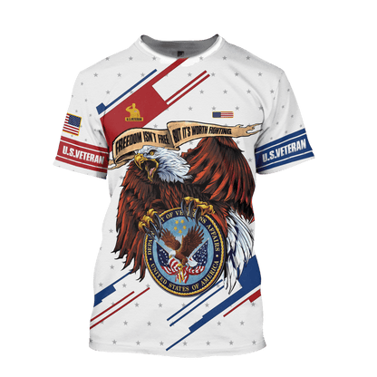 Eagle Flying Logo - U.S Veterans Shirts 2024 , Gifts for veterans