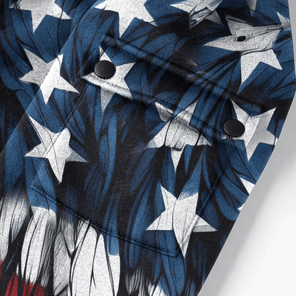 Apparel, Independence Day, Let Freedom Ring - Hoodie Half Zipper , Gifts for veterans