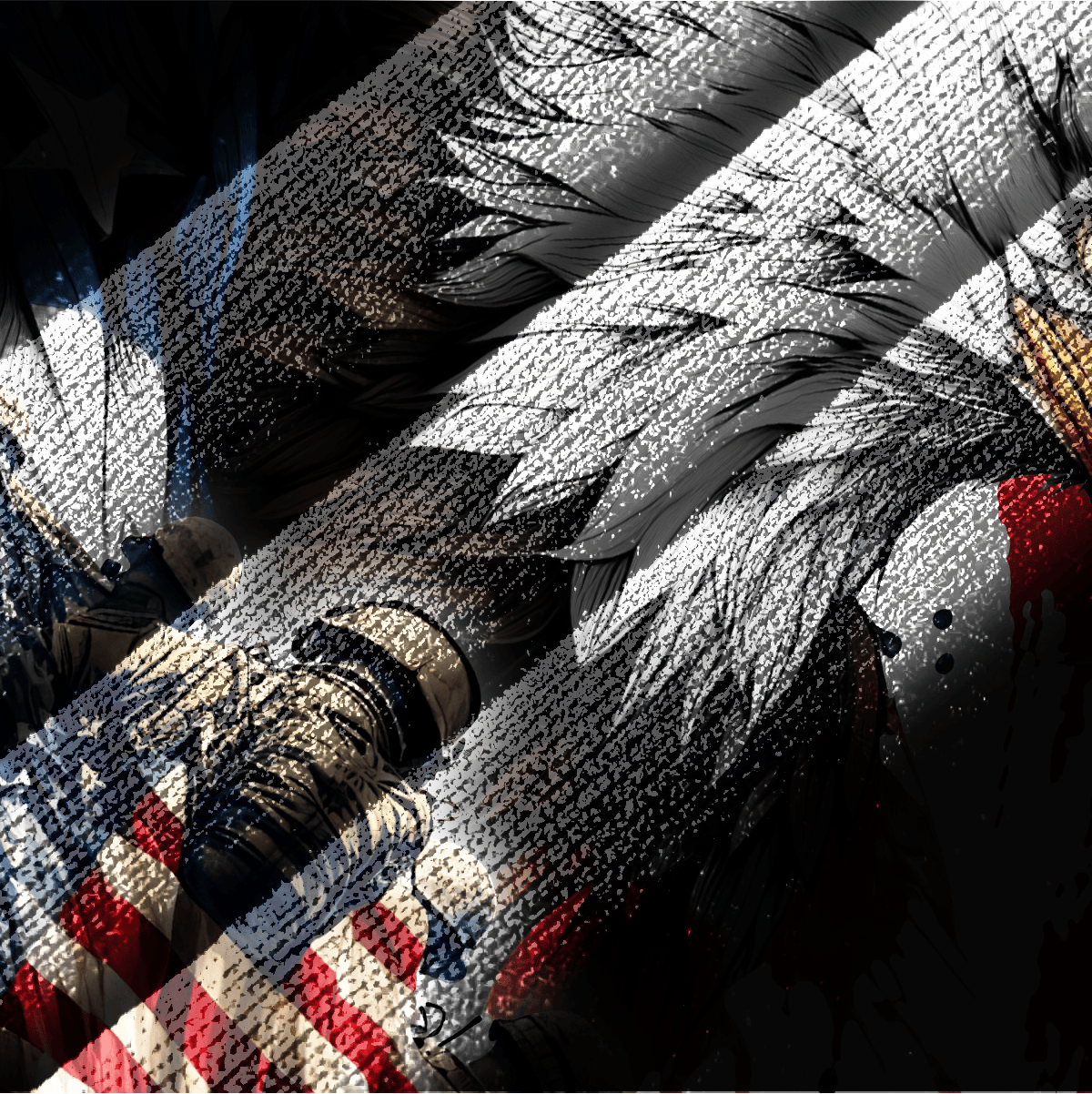 Apparel, Independence Day, Let Freedom Ring - Hoodie Half Zipper , Gifts for veterans