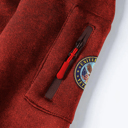 Independence Day, All Gave Some, Some Gave All - Hoodie Half Zipper , Gifts for veterans