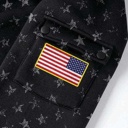 Independence Day, All Gave Some, Some Gave All - Hoodie Half Zipper , Gifts for veterans