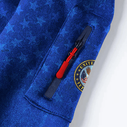 Independence Day, Freedom Isn't Free - Hoodie Half Zipper , Gifts for veterans