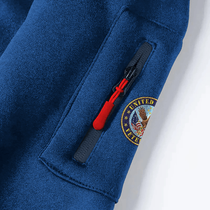 Independence Day, Let Freedom Ring , U.S Veteran Hoodie Half Zipper , Gifts for veterans