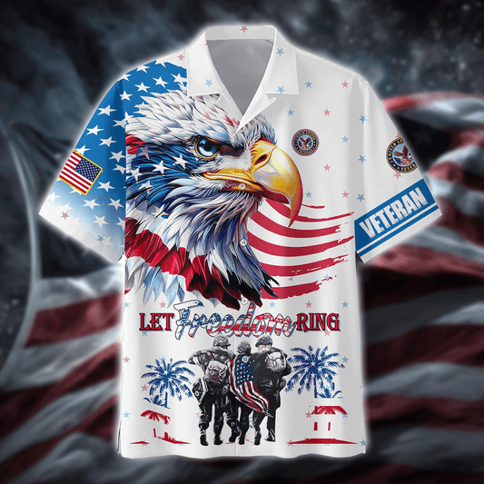 Let Freedom Ring - U.S Veteran Shirt , Gifts for veterans