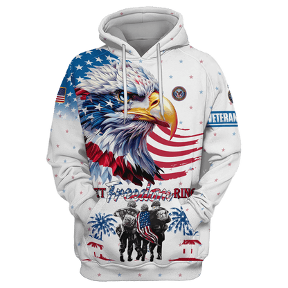 Let Freedom Ring - U.S Veteran Shirt , Gifts for veterans