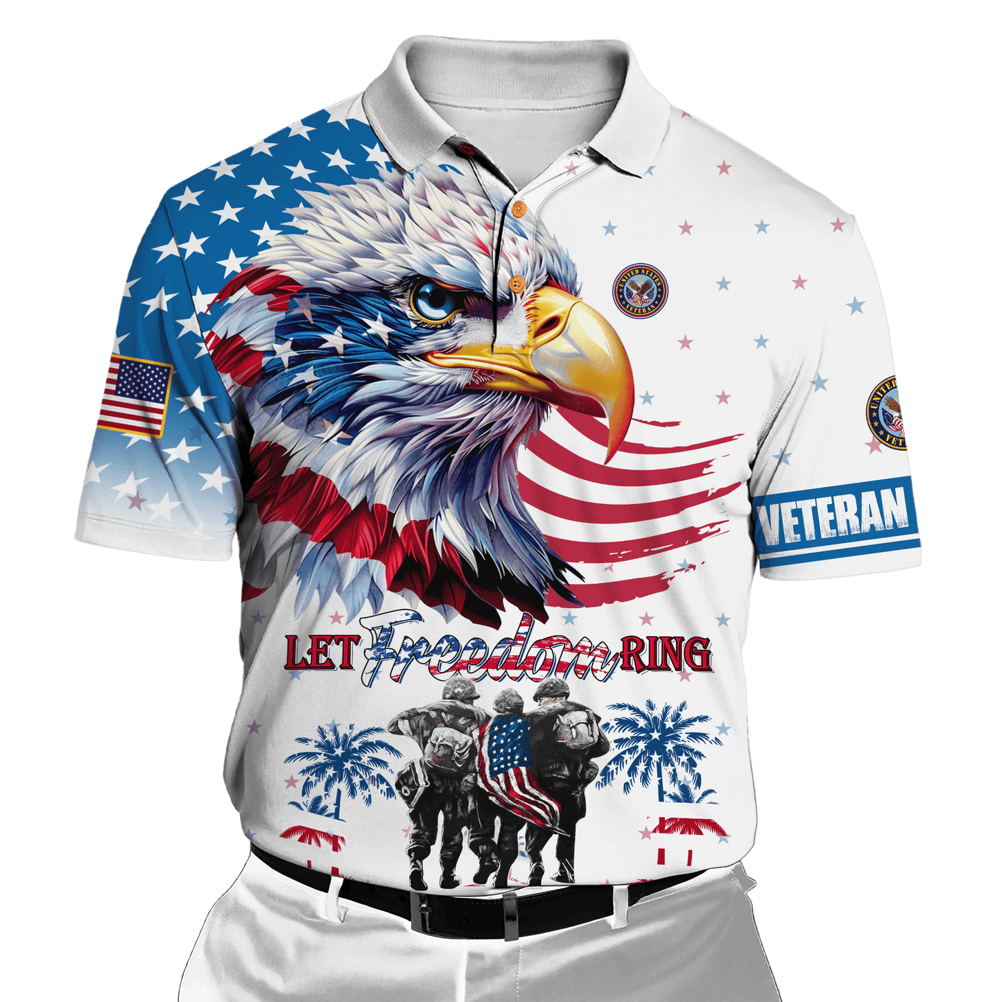 Let Freedom Ring - U.S Veteran Shirt , Gifts for veterans