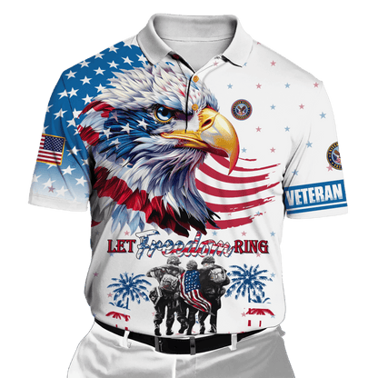 Let Freedom Ring - U.S Veteran Shirt , Gifts for veterans
