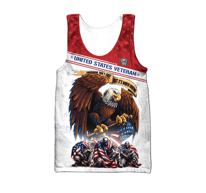 Apparel - Freedom Isn't Free - U.S Veteran Shirt , Gifts for veterans