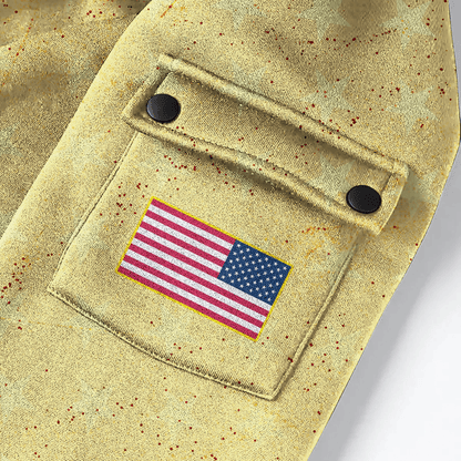 Apparel - All Gave Some Some Gave All - Hoodie Half Zipper , Gifts for veterans