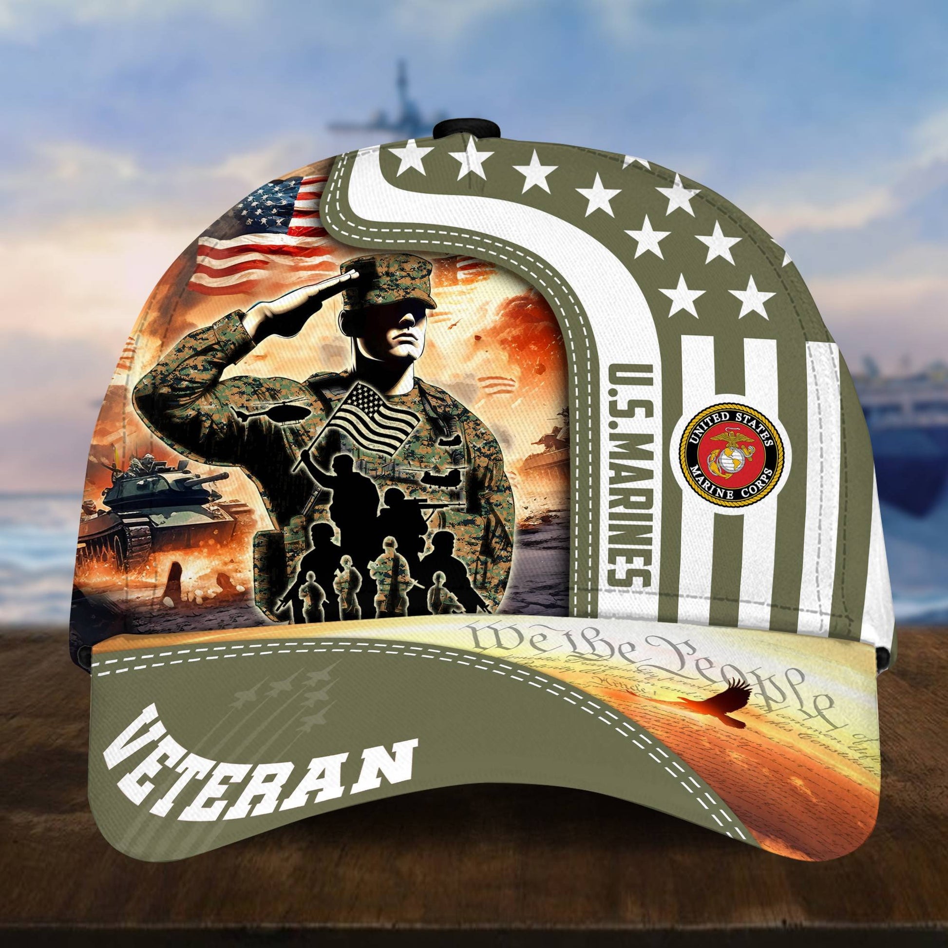 Premium Honoring All Who Served US Veterans Cap, Hat Gifts For Independence Day, Veterans Day huda210601